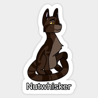 Nutwhisker Sticker